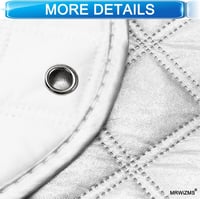 MRWiZMS VW T5 T6 Hővédő Szőnyeg Szélvédő Alumínium Fleece UV Védelem 8 Részes 4