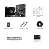 Placă de bază MSI A520M-A Pro Micro-ATX - Cu soclu AM4, pentru procesoare AMD Ryzen 6