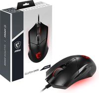 MSI Clutch GM08 Vezetékes Gamer Egér 4200 DPI RGB Világítás - GM08, Wired 1