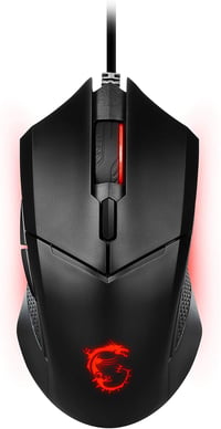 MSI Clutch GM08 Vezetékes Gamer Egér 4200 DPI RGB Világítás - GM08, Wired 2