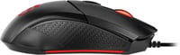 MSI Clutch GM08 Vezetékes Gamer Egér 4200 DPI RGB Világítás - GM08, Wired 5