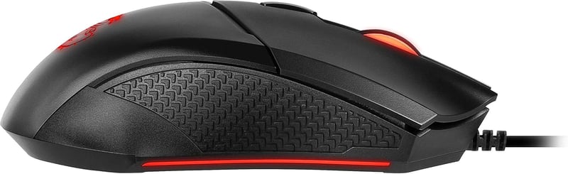 MSI Clutch GM08 Vezetékes Gamer Egér 4200 DPI RGB Világítás - GM08, Wired