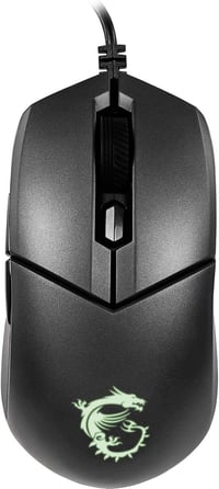 MSI Clutch GM11 Vezetékes Gamer Egér PAW-3325 Szenzor, 400-5000 DPI, RGB - GM11, Wired 6