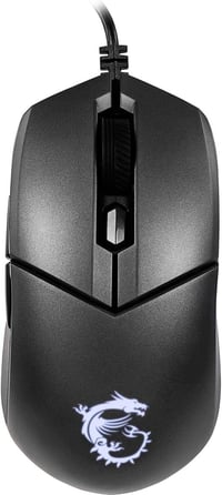 MSI Clutch GM11 Vezetékes Gamer Egér PAW-3325 Szenzor, 400-5000 DPI, RGB - GM11, Wired 5