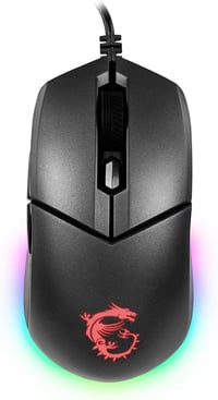 MSI Clutch GM11 Vezetékes Gamer Egér PAW-3325 Szenzor, 400-5000 DPI, RGB - GM11, Wired 1