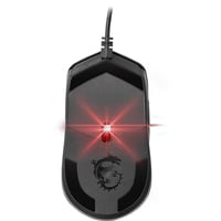 Káblová herná myš MSI Clutch GM11, 5000 DPI, RGB – čierna 2