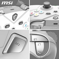 MSI Force GC300 Wireless vezeték nélküli gamer kontroller - fehér 7