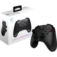 Bezdrôtový herný ovládač MSI Force GC300 pre PC – 2,4 GHz a Bluetooth, káblové/bezdrôtové pripojenie, 600 mAh Li-ion batéria, vymeniteľný D-pad, dva vibračné motorčeky 1
