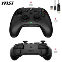 Bezdrôtový herný ovládač MSI Force GC300 pre PC – 2,4 GHz a Bluetooth, káblové/bezdrôtové pripojenie, 600 mAh Li-ion batéria, vymeniteľný D-pad, dva vibračné motorčeky 2