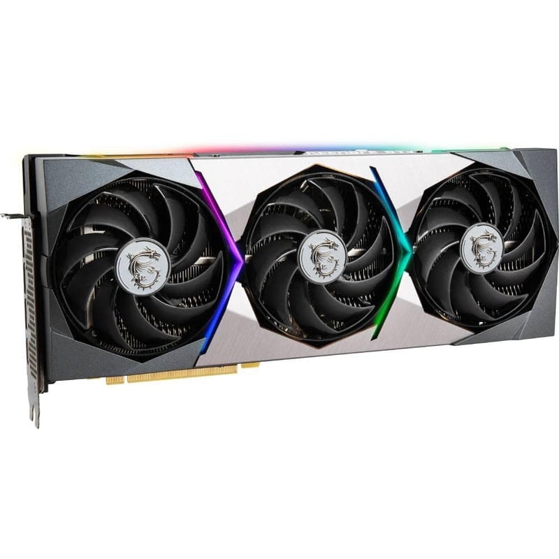 Placă video MSI GeForce RTX 3080 Ti SUPRIM X 12G Gaming - NVIDIA RTX 3080 Ti, GPU 1845 MHz, memorie 12 GB GDDR6X