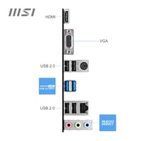 Základná doska MSI PRO H610M-E DDR4, Micro-ATX, Intel 12.-14. gen. LGA 1700, DDR4 3200MHz, PCIe 4.0 x16, M.2 Gen3, USB 3.2, 1G LAN, HDMI, VGA 6