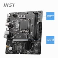 Základná doska MSI PRO H610M-E DDR4, Micro-ATX, Intel 12.-14. gen. LGA 1700, DDR4 3200MHz, PCIe 4.0 x16, M.2 Gen3, USB 3.2, 1G LAN, HDMI, VGA 3