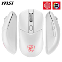 Bezdrôtová herná myš MSI Versa 300 biela, 8000 DPI, RGB, mikrospínače Kailh s výdržou 30 miliónov+ kliknutí, 6 tlačidiel, 50-hodinová výdrž batérie, odozva 1 ms 4