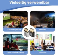 MSMXCS 4K vezeték nélküli HDMI streaming adapter okostévéhez és PC-hez - 2 db 6