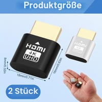 MSMXCS 4K bezdrôtový HDMI streaming adaptér, 2 kusy – Zrkadlový adaptér pre TV/PC/mobilné zariadenia, Plug and Play Smart Media prijímač, Ultra HD prenos 6