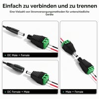 Lítiovo-iónová batéria Mspalocell 12,6 V 7800 mAh s nabíjačkou, pripojovacím káblom a adaptérom na použitie pre solárne panely, kamery, smerovače, alarmy a DIY osvetlenie 5