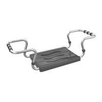 MSV Scaun de cadă extensibil, capacitate 150 kg, aluminiu/plastic, antracit, 55-70 x 18 x 26 cm 3