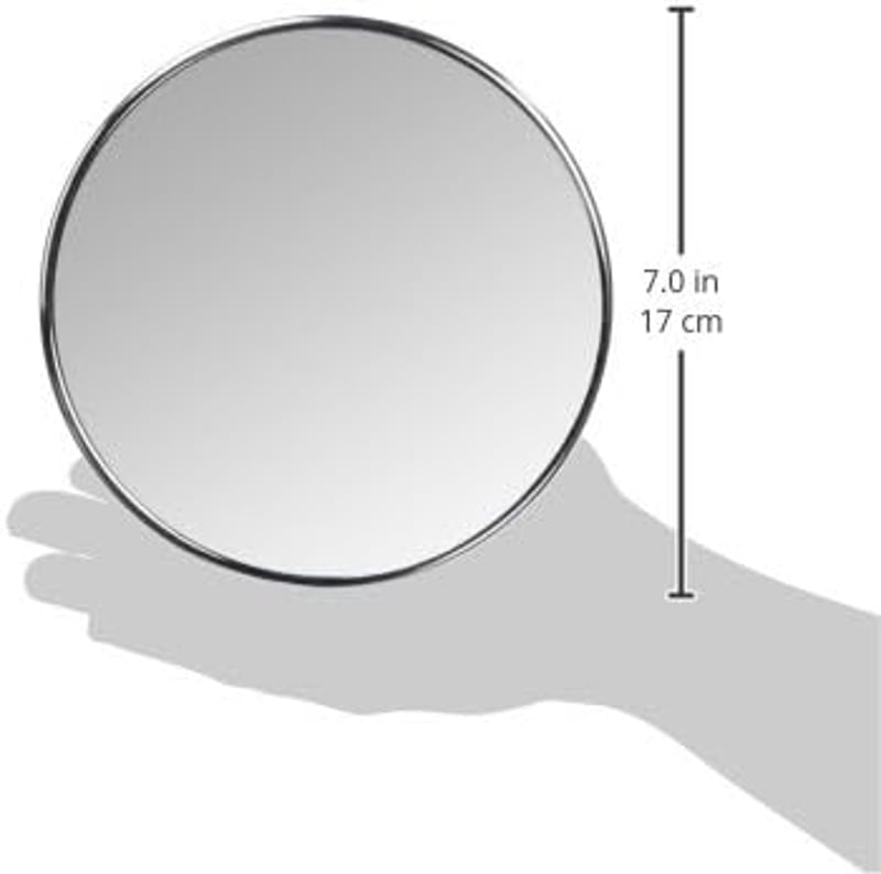 MSV Tükör 5x Nagyítással Szívócsészés 17 cm Átmérő