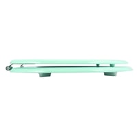 WC doska MSV s MDF krytom – Pastelovo zelená, v tvare srdca – Pánty z nehrdzavejúcej ocele – 43x37x5 cm – Protišmyková – Pre štandardné WC 3