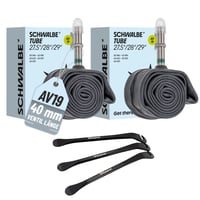 Duša na bicykel MSZweirad Schwalbe AV19-27.5, 28/29 palcov, 40 mm AV ventil, balenie 2 ks 1