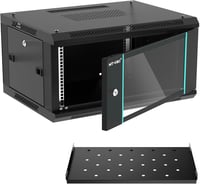 MT-VIKI 6HE 19" Hálózati Szekrény 350x600x450mm 50kg Teherbírás 1
