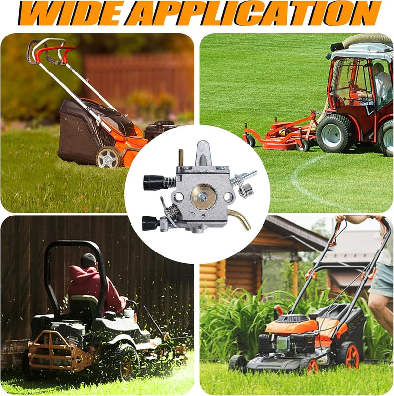 Mtanlo 35mm Henger Dugattyú Készlet Stihl FS120 FS200 FS250 Fűkaszához Karburátorral Légszűrővel Javító Kit
