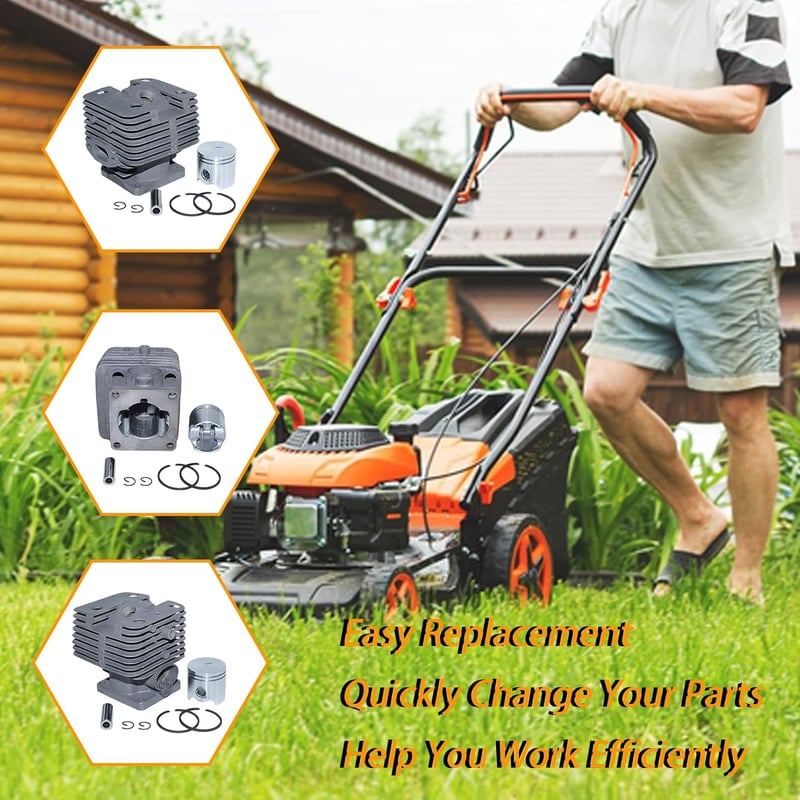 Mtanlo 35mm Henger Dugattyú Készlet Stihl FS120 FS200 FS250 Fűkaszához Karburátorral Légszűrővel Javító Kit