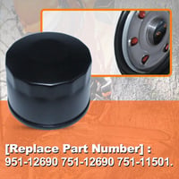 Mtanlo Olajszűrő MTD CR30 CLT38G CLT42G Troy Bilt TB30 TB42 Fűnyíró Motor Alkatrész 951-12690 751-11501 4