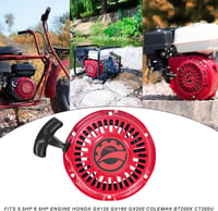 MTATCN GX160 Berántó Indító Szerkezet - Kompatibilis GX120/GX200/Predator 212cc Motorokkal, Piros, Kézi Indítású Go-Kart Alkatrész 4