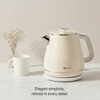 MULIN Vintage retro elektromos vízforraló, 1,8 l, 2200 W, 360° alap, automatikus kikapcsolás 2