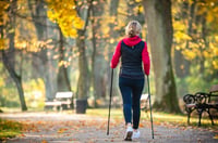 Muawo Összecsukható Nordic Walking Bot 105-135 cm Teleszkopos Szénszálas 8