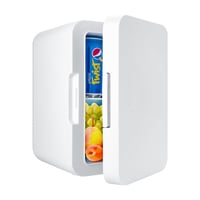 Mini hladnjak MUCOOS, 6 L, 220V/12V, funkcija hlađenja i grijanja - bijeli 1