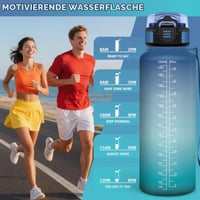 Športová fľaša Mulbijeo 1,5 litra, vhodná aj na sýtené nápoje, so slamkou, bez BPA, nepriepustná, na turistiku, cyklistiku, fitness 5