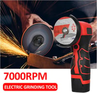 Mulcort Akkus Sarokcsiszoló 7000RPM 16.8V 2 Akkumulátorral 5