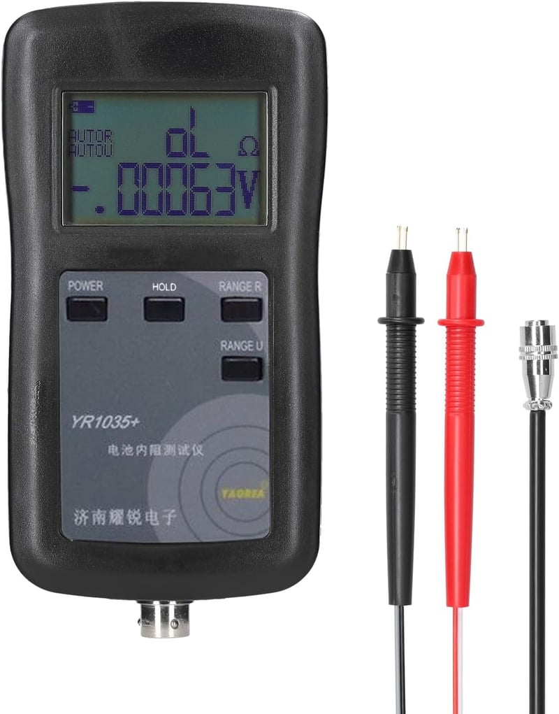 Mulcort YR1035 18650 Lítium Akkumulátor Teszter 100V Elektromos Járművekhez
