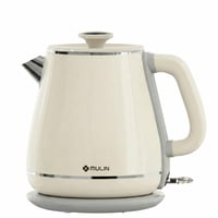 MULIN Vintage retro električno kuhalo za vodu, 1,8 l, 2200 W, baza od 360°, automatsko isključivanje 2