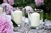 Set lumânări cilindrice albe, fără parfum, Müller Kerzen – 8 bucăți, diametru 6 cm, înălțime 12 cm, timp de ardere 32 de ore, pentru uz casnic și sărbători 4