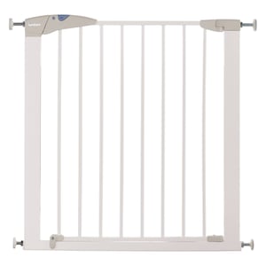 Poartă de siguranță Munchkin Lindam Sure Shut Axis 76-82 cm, alb — Vopseaua este sărită pe bara inferioară a produsului (stare: vezi imaginea 2)