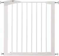 Munchkin Maxi Secure biztonsági kapu 76-82cm, bővíthető 117cm-ig, nyomásos rögzítés - Maxi Secure White 1