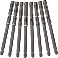 munloo 8 db rejtett polctartó konzol falra láthatatlan lebegő polcokhoz, 10 x 100 mm, sötétszürke falikonzol 1