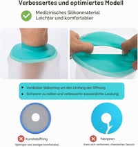 Muorruo vodootporna navlaka za ruku za djecu za tuširanje - Plastična zaštita za ruku nakon operacije i ozljeda 6