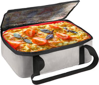 musbus Szigetelt hűtőtáska ételszállításhoz, lasagne és tepsis étel hordtáska, forró-hideg ételekhez, 9 x 16 inch 7