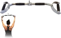MuscleForge Forgó Fogantyú Kábeles Géphez - 70 cm Hammer Grip Acél Lat Húzórúd Edzőtermi Felszerelés Felsőtest Erősítéshez 1