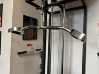 MuscleForge Forgó Fogantyú Kábeles Géphez - 70 cm Hammer Grip Acél Lat Húzórúd Edzőtermi Felszerelés Felsőtest Erősítéshez 8