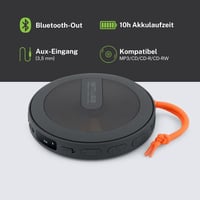 Prenosný CD/MP3 prehrávač MUSE M-920 DMO s Bluetooth vysielačom, ochranou proti otrasom, OLED displejom, USB-C konektorom a 2000 mAh batériou 3