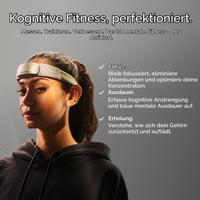Bandă pentru senzor de unde cerebrale MUSE S Athena - Susținere pentru somn profund, senzori EEG și fNIRS, monitorizarea meditației, neurofeedback - Carbon (gri închis) 6