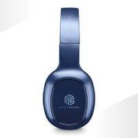 Bluetooth slúchadlá Music Sound Basic – 14-hodinová výdrž batérie, 2 hodiny nabíjania, LED indikátor, AUX vstup, modré 3