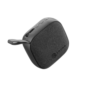 Music Sound MINI3 Bluetooth Hangszóró - 3W Teljesítmény, 4 Óra Lejátszási Idő, Hordozható, Szövet Borítás - Fekete