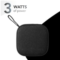 Music Sound MINI3 Bluetooth Hangszóró - 3W Teljesítmény, 4 Óra Lejátszási Idő, Hordozható, Szövet Borítás - Fekete 2