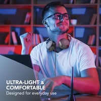 Káblové slúchadlá cez uši Music Sound Basic so skladacím hlavovým mostom, 1,2 m káblom odolným proti zamotaniu, vstavaným mikrofónom a 3,5 mm konektorom 7
